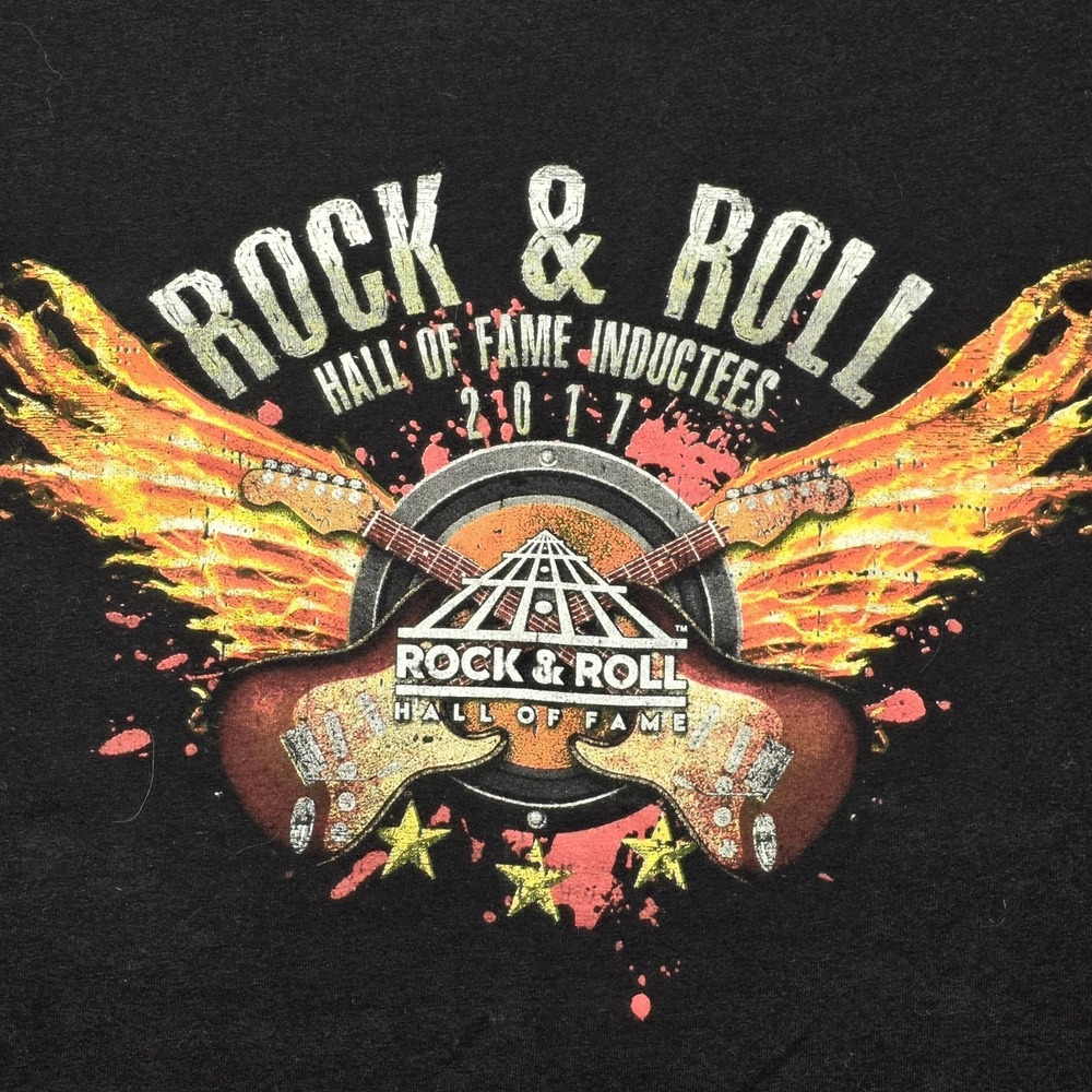 Rock & Roll Hall of Fame 2017‎ Inductees T Shirt Men's XL Black